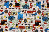 Harry Potter Oxford Fabric made in Japan by the Half Yard