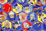 Inazuma Eleven Anime Oxford Fabric made in Japan by the Half Yard