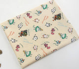 Alice in Wonderland Fabric made in Korea by the Half Yard