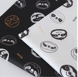 Kawaii Sloth Face Fabric made in Korea by the Half Yard