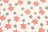 Flannel Gnomies Snowflakes Christmas by Shelly Comiskey for Henry Glass Fabrics by the Half Yard