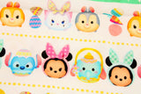 Disney Tsum Tsum 棉質布料由 Half Yard 在韓國印製