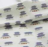 Korean Royal Palace Fabric Korean Traditional House made in Korea by the Half Yard