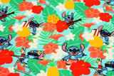 Disney Lilo and Stitch Licensed Fabric printed in Korea by the Half yard