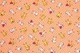 Pocket Monster, Pokemon,Metamon Pikachu Pokemonball Fabric made in Korea by the Half Yard