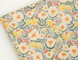 Flower Floral Patterned Fabric made in Korea by the Half Yard