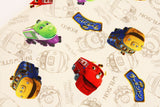 Chuggington Characters Fabric British Anime made in Japan by the Half Yard