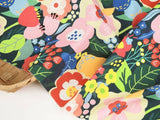 Flower Land Floral Patterned Fabric made in Korea by the Half Yard