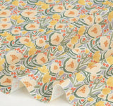 Flower Floral Patterned Fabric made in Korea by the Half Yard