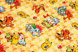 Pocket Monster Pokemon Pikachu Character Fabric made in Korea by the Half Yard