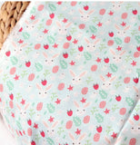 Rabbit Bunny Face Patterned Fabric made in Korea by the Half Yard