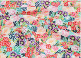 Flowers Floral Patterned Fabric made in Korea by the Half Yard