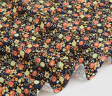 Flowers Floral Patterned Fabric made in Korea by the Half Yard