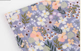 Flowers Floral Patterned Fabric made in Korea by the Half Yard