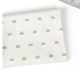 Cute Pineapple Patterned Fabric made in Korea by the Half Yard