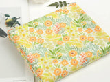 Flowers Floral Patterned Fabric made in Korea by the Half Yard