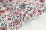 Whispering Flowers patterned Fabric made in Korea by the Half Yard