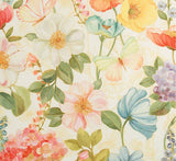 Flowers Floral Patterned Fabric made in Korea by the Half Yard