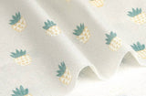 Cute Pineapple Patterned Fabric made in Korea by the Half Yard