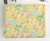 Flowers Floral Patterned Fabric made in Korea by the Half Yard