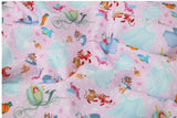 Disney Princess Cinderella Fabric printed in Korea by the Half Yard