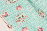 My Melody Character Double Gauze Fabric made in Japan by the Half Yard