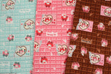 My Melody Character Double Gauze Fabric made in Japan by the Half Yard