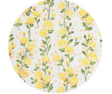 Yellow Flowers Floral Patterned Fabric made in Korea by the Half Yard