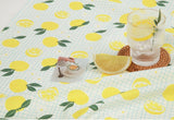 Jeju Yuzu Citron Patterned Fabric made in Korea by Half Yard  DTP(Digital Textile Printing)