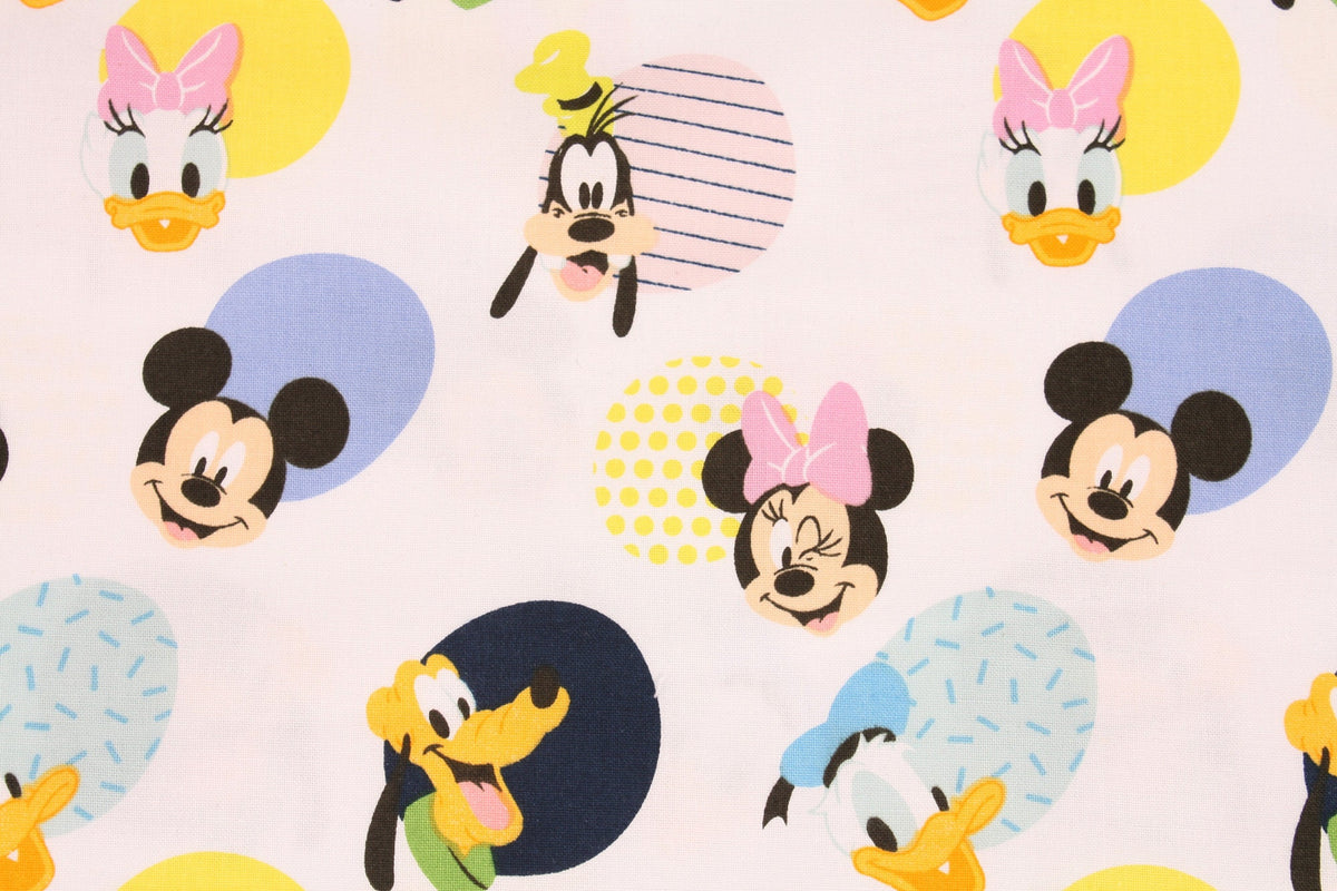 Disney Donald Duck Daisy Duck Goofy Fabric Camelot Fabrics by the Half Yard