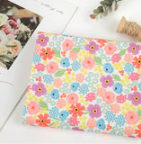 Colorful Flower patterned OEKO-TEX® Fabric, Floral Fabric made in Korea by the Half Yard