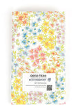 Colorful Flower patterned OEKO-TEX® Fabric, Floral Fabric made in Korea by the Half Yard