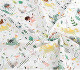 Dragon Knight kid patterned OEKO-TEX® Fabric, Kid Boys Fabric made in Korea by the Half Yard