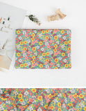 Wild Flower patterned OEKO-TEX® Fabric, Floral Fabric made in Korea by the Half Yard