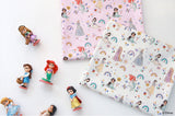 Disney Princess Snow White Cinderella Fabric printed in Korea by the Half Yard