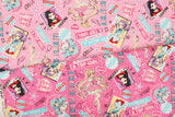 Aikatsu! Character Fabric made in Japan by the Half Yard