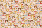 Vintage Paper Dolls Fabric made in Korea by the Half Yard