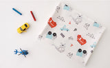 Airplane Helicopter Vehicles Toy Patterned Fabric, Cute, Kids, Sewing, Quilt made in Korea by Half Yard