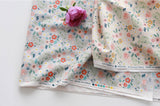 Tiny Flower Garden Farm Patterned Fabric made in Korea by the Half Yard