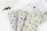 Wild Flower Floral Patterned Fabric made in Korea by the Half Yard