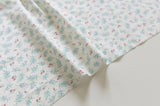 Soft Leaf Flower Patterned Fabric made in Korea by the Half Yard