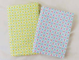 Retro Petite Flower Floral patterned Fabric made in Korea by the Half Yard