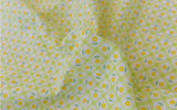 Retro Petite Flower Floral patterned Fabric made in Korea by the Half Yard