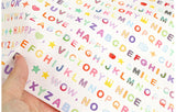 English Alphabet Patterned OEKO TEX Fabric made in Korea by Half Yard