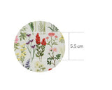 Sweet Garden flowers Patterned Fabric made in Korea by the Half Yard