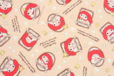 Sanrio Little Forest Fellow My Melody Character Oxford Fabric printed in Japan by the Half Yard