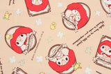 Sanrio Little Forest Fellow My Melody Character Oxford Fabric printed in Japan by the Half Yard