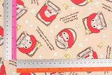 Sanrio Little Forest Fellow My Melody Character Oxford Fabric printed in Japan by the Half Yard