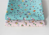 Animal Rabbit Bunny Land patterned Fabric made in Korea by the Half Yard