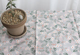 Floral Flowers Patterned Fabric made in Korea by Half Yard